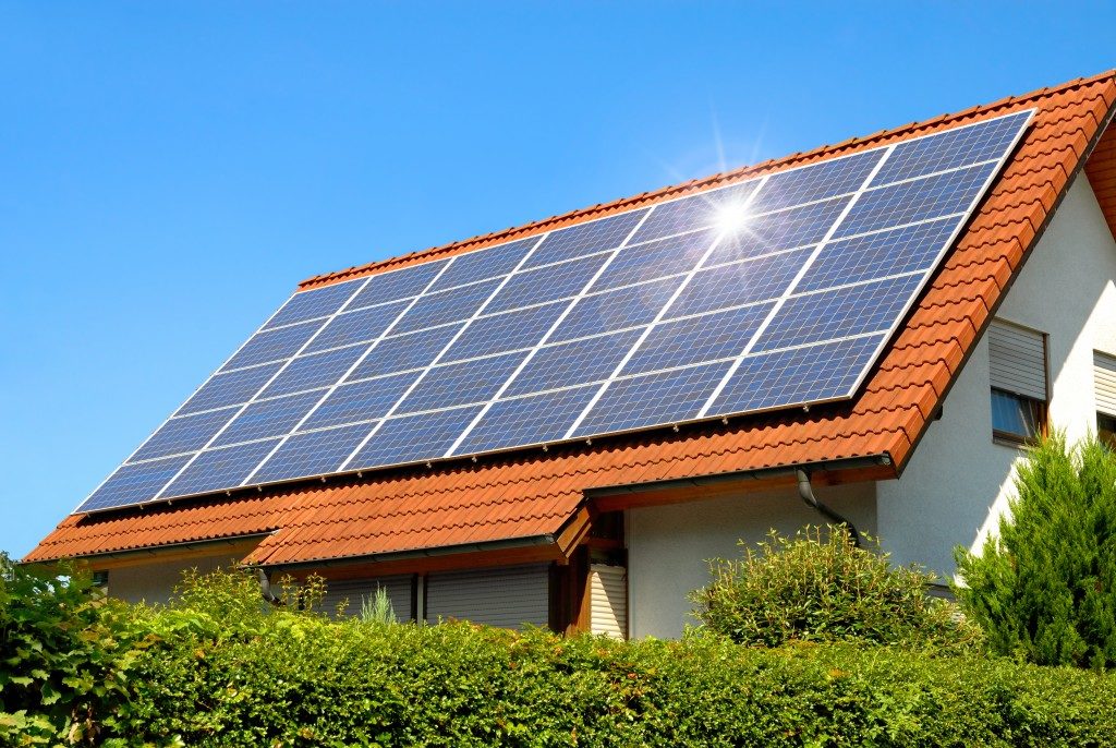 Solar power at home