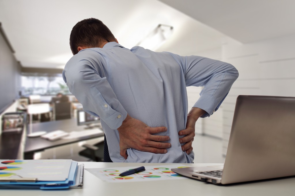 Man Having Lower Back Pain
