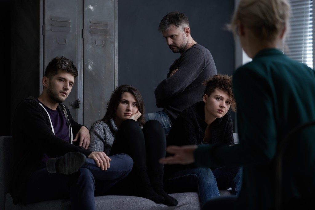 Group of lost youth