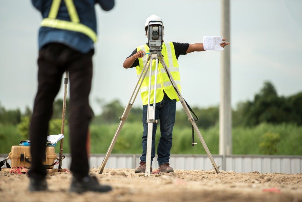 land surveyors