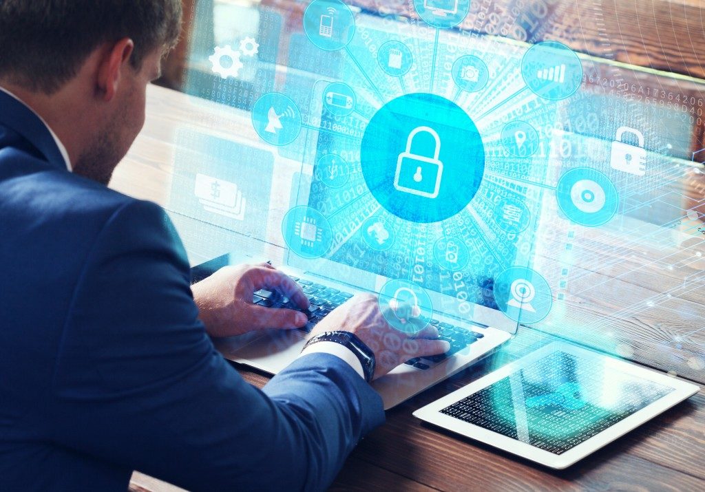 IT audit process of a business