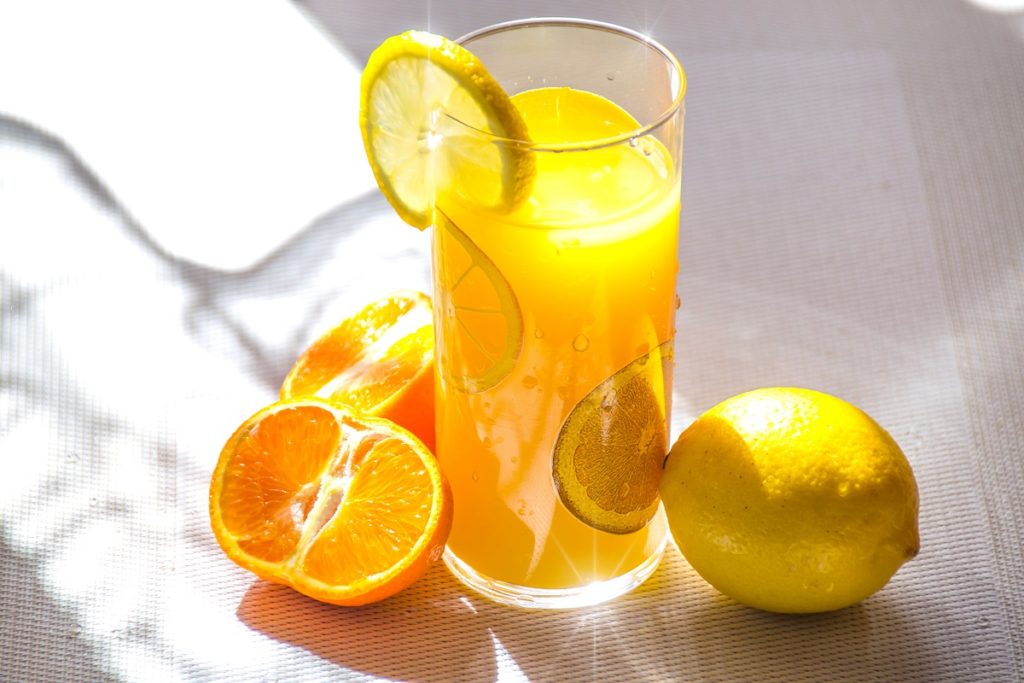 fresh squeezed orange juice