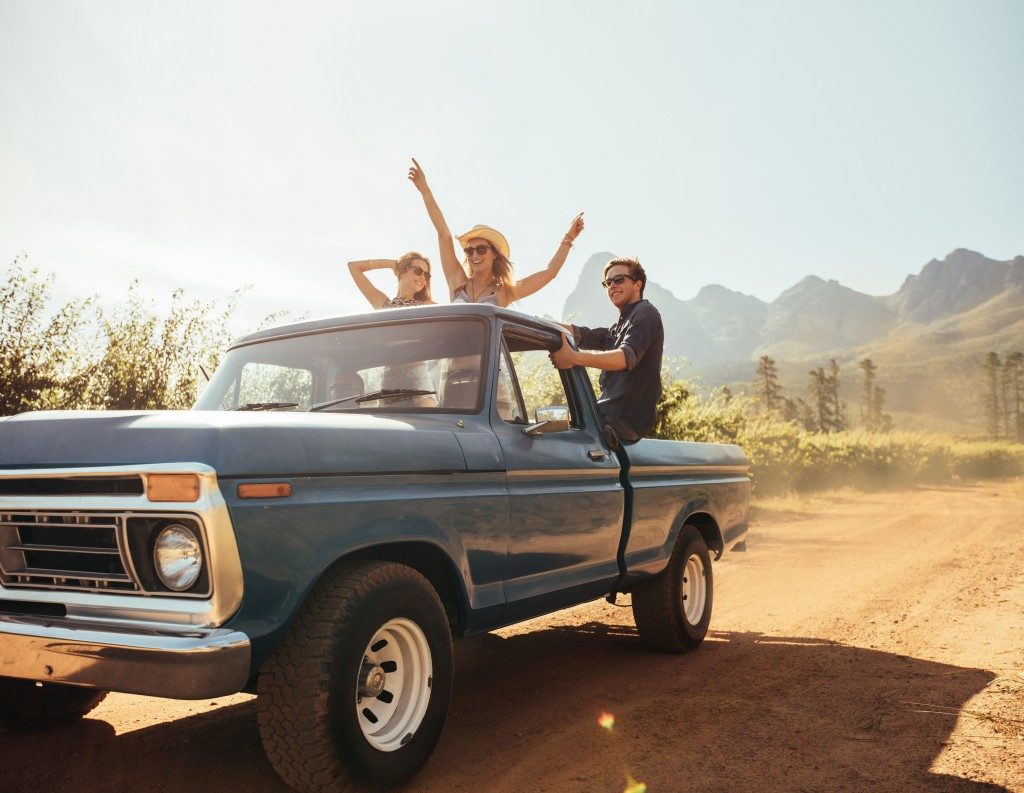 an old truck