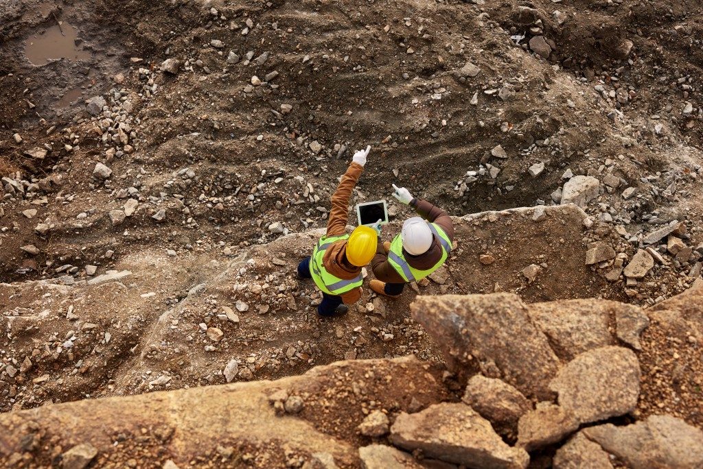 Dig site