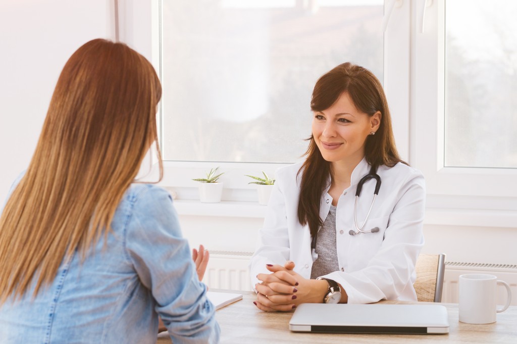 doctor and patient in a clinic